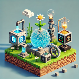 Botania and Create logo