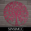 [SINSIM] Floral Tree Decal logo