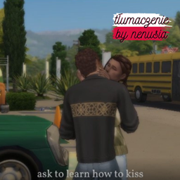 new interaction "ask to learn how to kiss" by simkatu | POLSKIE TŁUMACZENIE