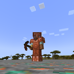 Evander's copper armor
