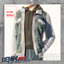 Child's Unbuttoned Denim Jacket with Hoodie logo