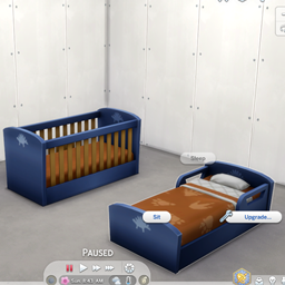 Upgradeable Kinder Crib and Bed logo