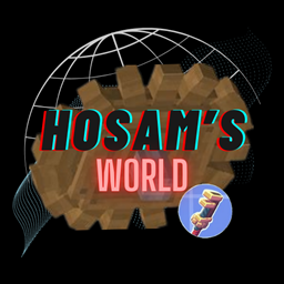 Hosam's world logo