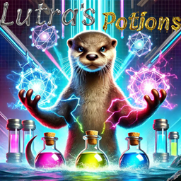 Lutra's Potion Vending Machine  logo