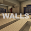 WALLS - A minigame logo