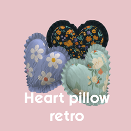 Heart Pillow Retro logo