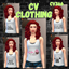 clothing cv366 tank top with wording ( base game compatible ) logo