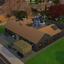 Military Base with bunker logo