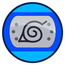 Naruto's Hitai-ate logo