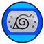 Naruto's Hitai-ate logo