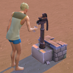 Functional Water Pumps/Hand Wells by NerdyDoll | Chinese Translation