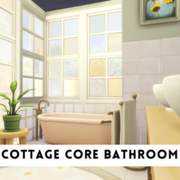 Cottage Core Bathroom