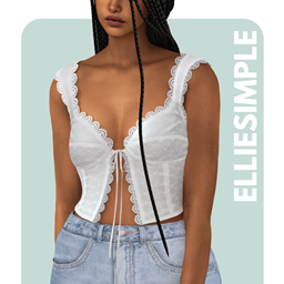 Elliesimple - Lace Tank Top project image