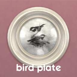 Bird plate logo