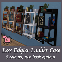 Less Edgier Bookshelf