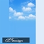 waterproof wallpaper with a cloud motif logo