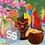 Tropical summer cocktails logo