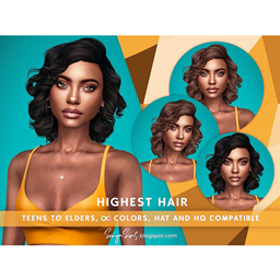 SONYASIMS - HIGHEST HAIR project image