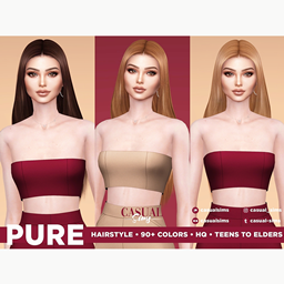 CasualSims - Pure Hairstyle (No Braids)
