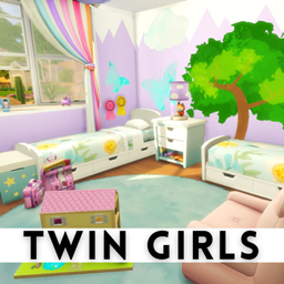 Twin Girls Bedroom