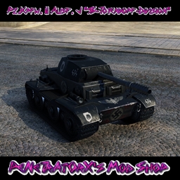 Pz.Kpfw. II Ausf. J "SS-Totenkopf-Division" logo