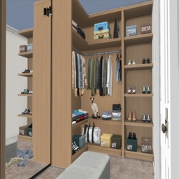 dressing room / Walk in closet