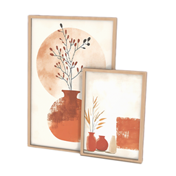 Comiko - Boho Study Paintings