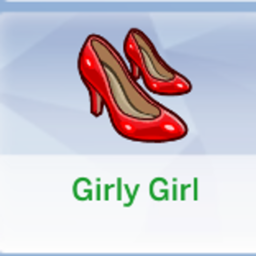 Girly Girl Trait By KiaraSims4Mods | Chinese Translation
