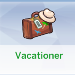 Vacationer Trait By KiaraSims4Mods | Chinese Translation
