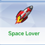 Space Lover Trait By KiaraSims4Mods | Chinese Translation logo