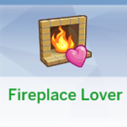 Fireplace Lover Trait By KiaraSims4Mods | Chinese Translation