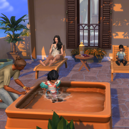 Loading screen / Fond d’écran  outdoor family