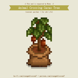 Animal Crossing Cacao Tree