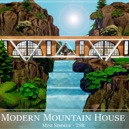 Modern Mountain house - No CC