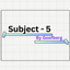 Goofberg Subject-5 logo