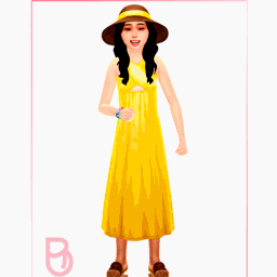 Child Girl Dress - Family Trip Outfits - 3 versions logo