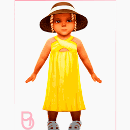 Infant Girl Dress - Family Trip Outfits - 3 versions
