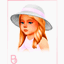 Toddler White Hat - Family Trip Outfits - 3 versions logo