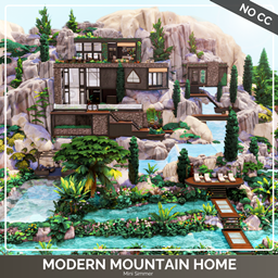 Modern Mountain Home - No CC