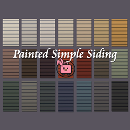 Painted Simple Siding