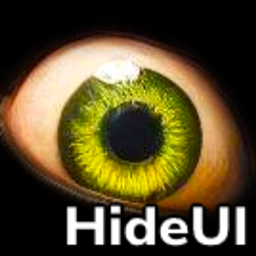 HideUI logo