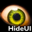 HideUI logo