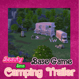 Beauty Sims - Camping Trailer BG