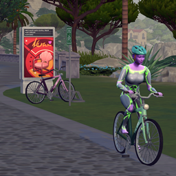 Community Bike Rental Mod by NerdyDoll | Chinese Translation logo