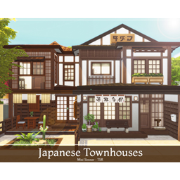 Japanese TownHouses - No CC