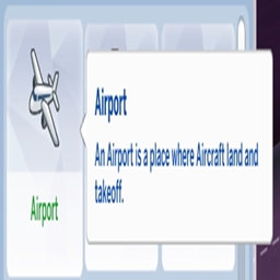 Airport Lots Trait By KiaraSims4Mods Spanish Translation