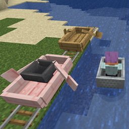 Train On The Water Boat On A Track logo