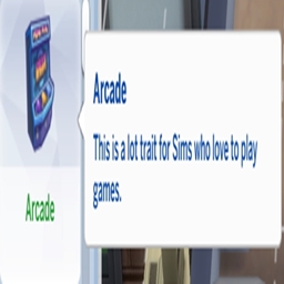 Arcade Lots Trait By KiaraSims4Mods Spanish Translation