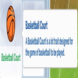 Basketball Court Lots Trait KiaraSims4Mods Spanish Translation
