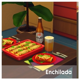 Enchilada customized food by Oni Spanish translation